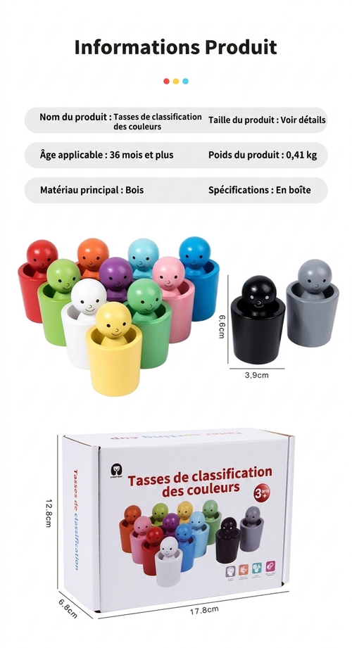 Les bonhommes en couleur