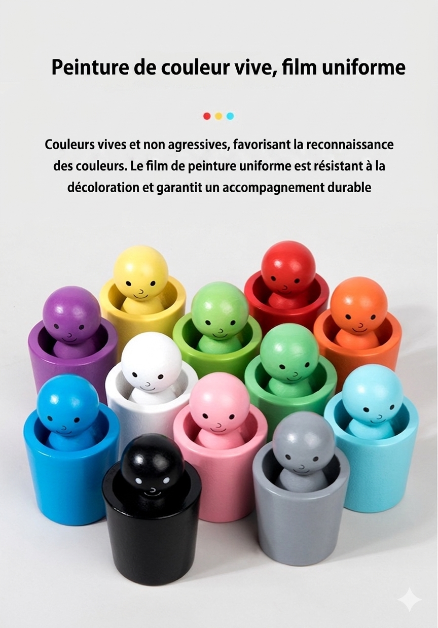 Les bonhommes en couleur