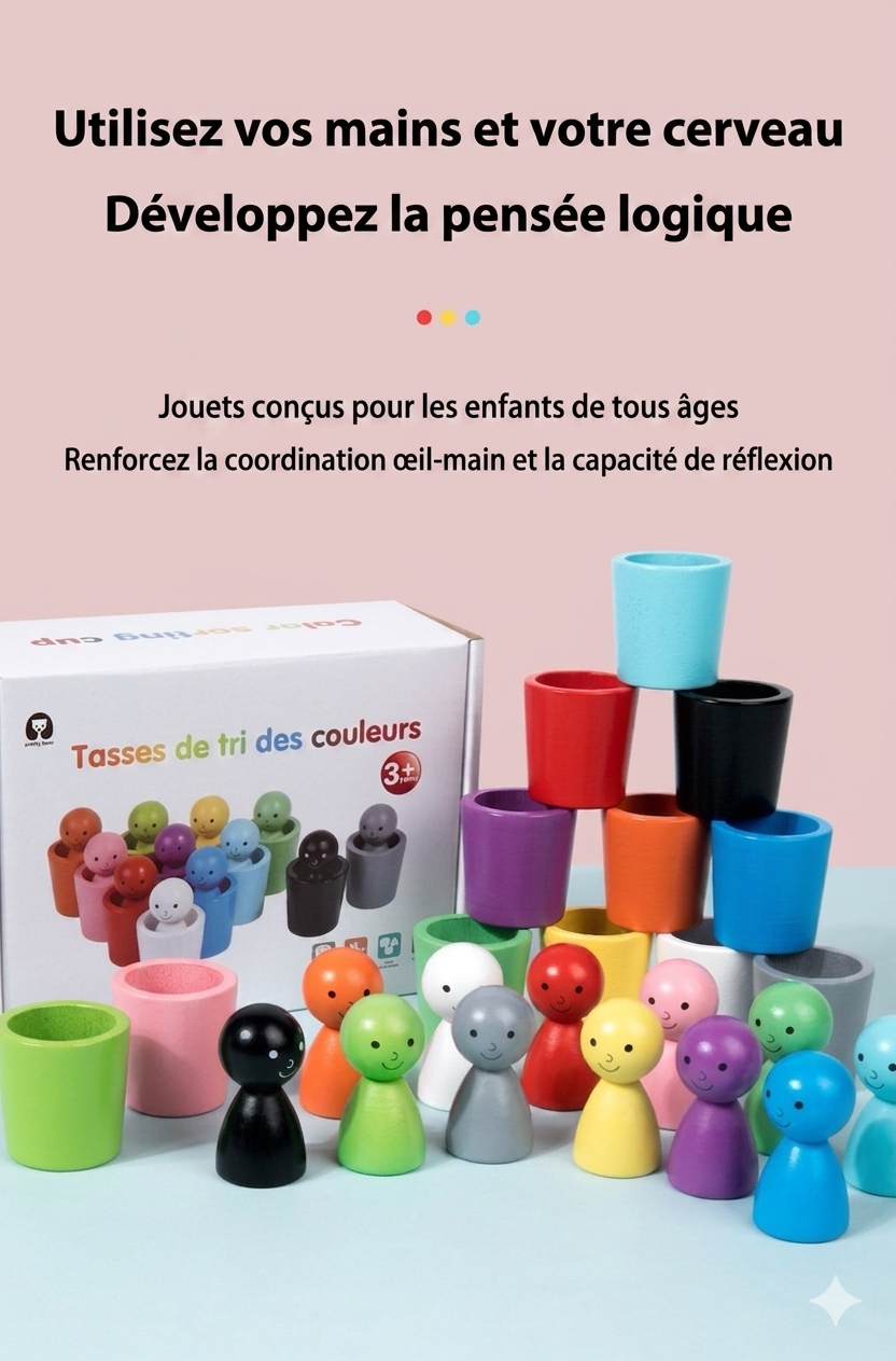Les bonhommes en couleur